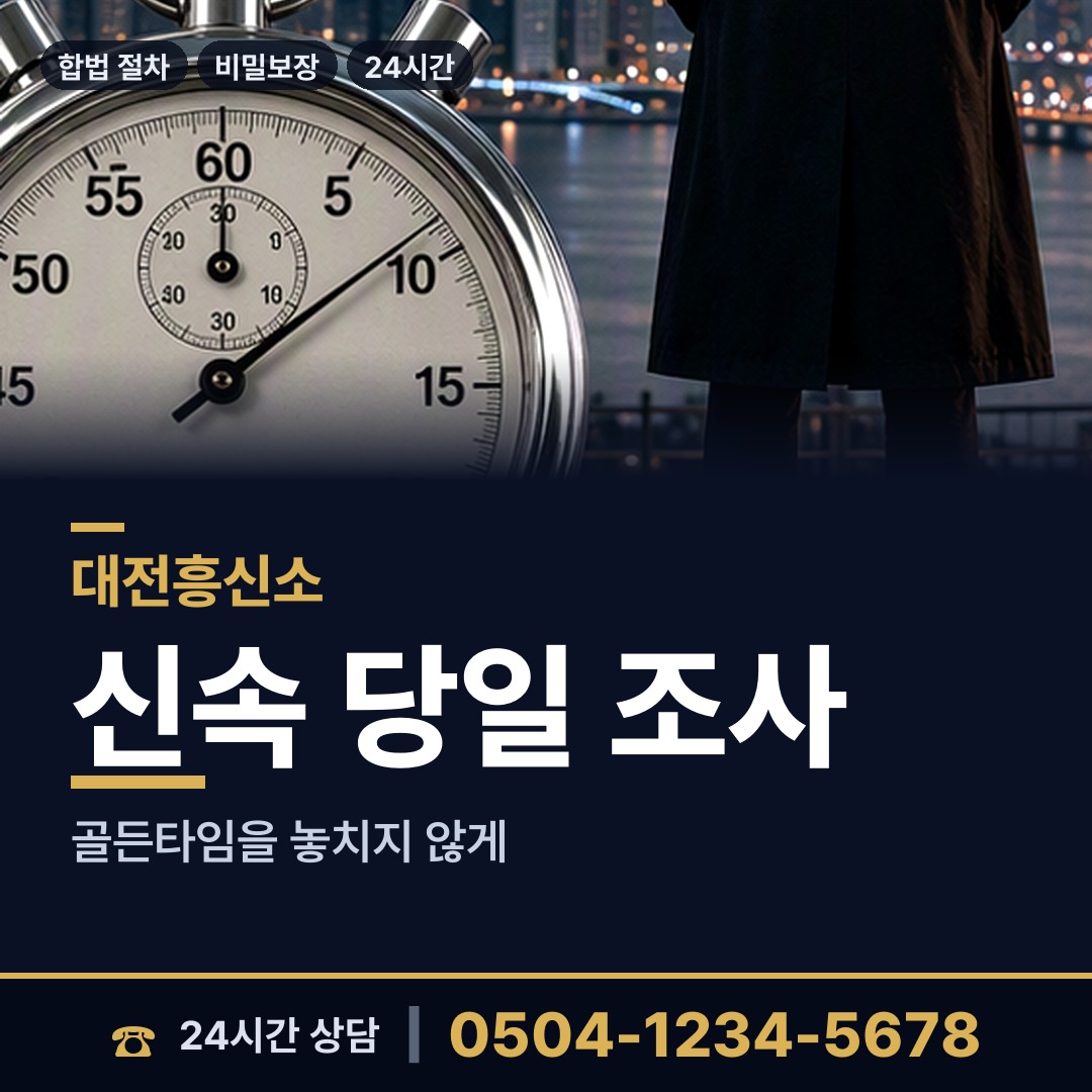 대전 부사동 외도정황 상담 안내
